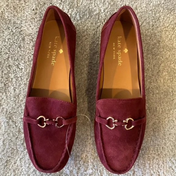NWOT Kate Spade Bernice Suede Driving Loafers - Picture 6 of 10